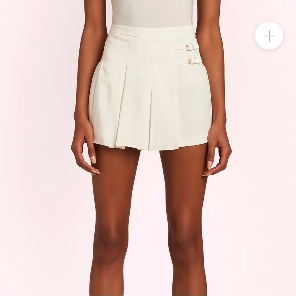 BRAND NEW Amanda Uprichard Rizzo Skort in White